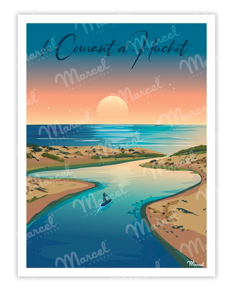 Affiche "Courant d'Huchet"
