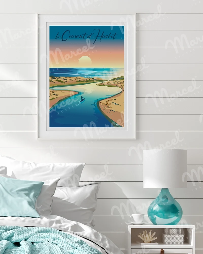 Affiche "Courant d'Huchet"