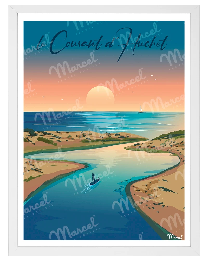 Affiche "Courant d'Huchet"