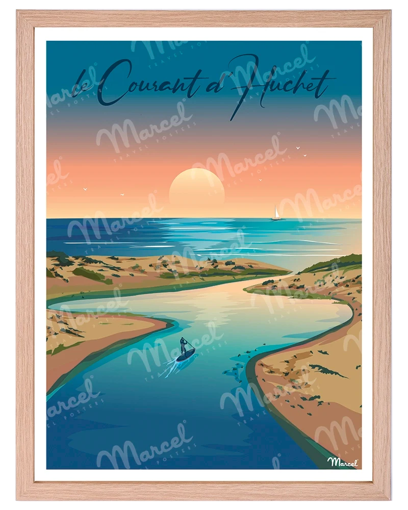 Affiche "Courant d'Huchet"