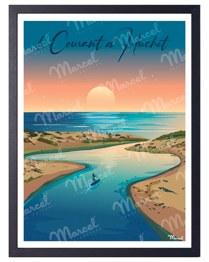 Affiche "Courant d'Huchet"