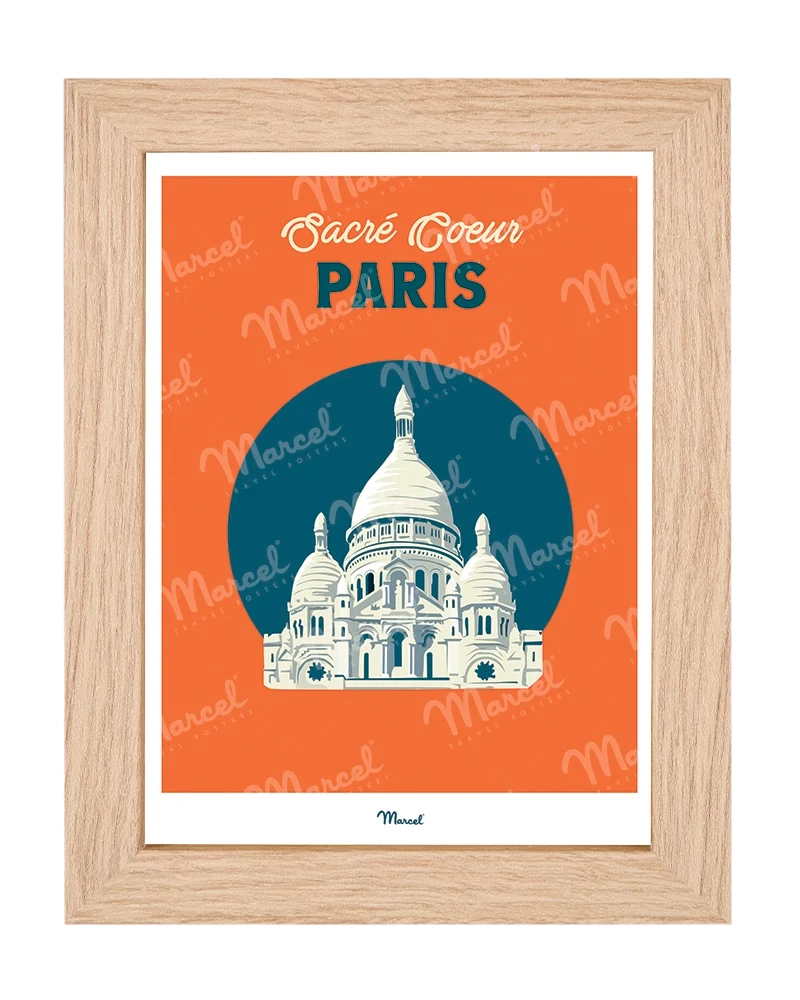 Carte postale Travel Color PARIS "Sacré-Coeur"