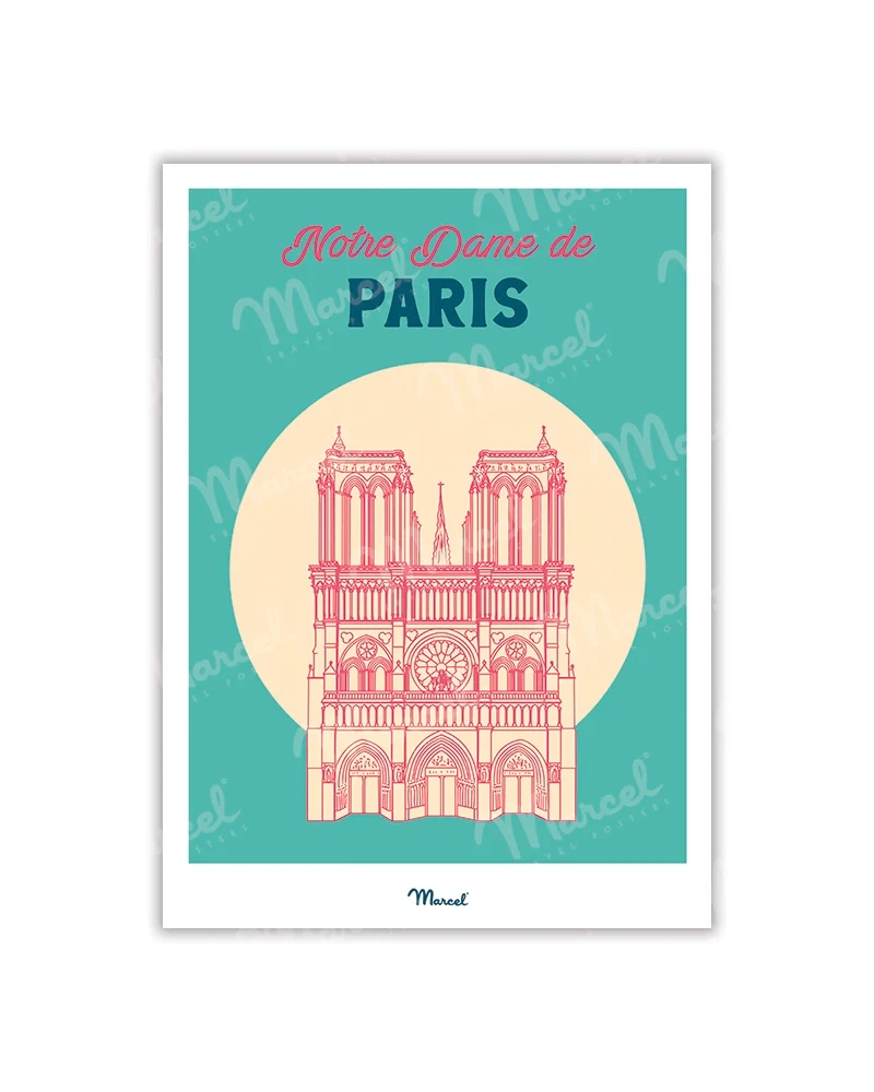 Carte postale Travel Color PARIS "Notre Dame de Paris"