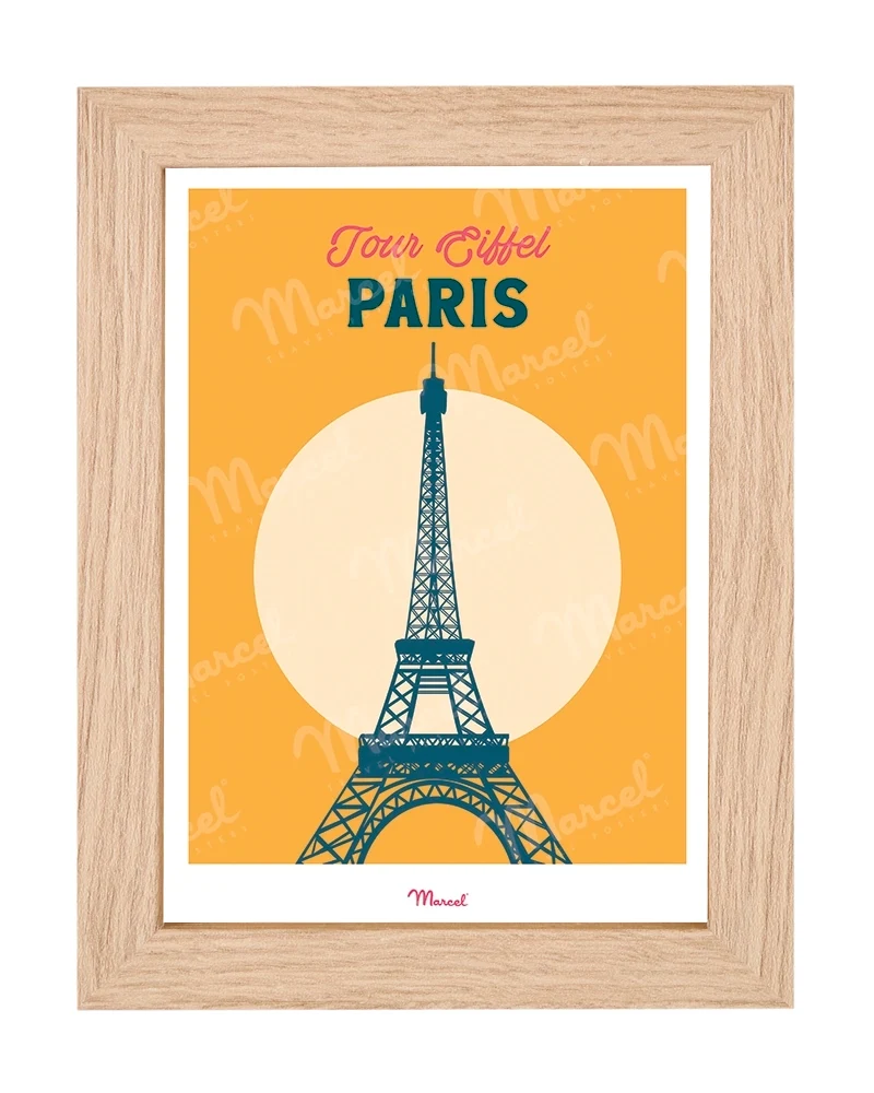 Carte postale Travel Color PARIS "Tour Eiffel"