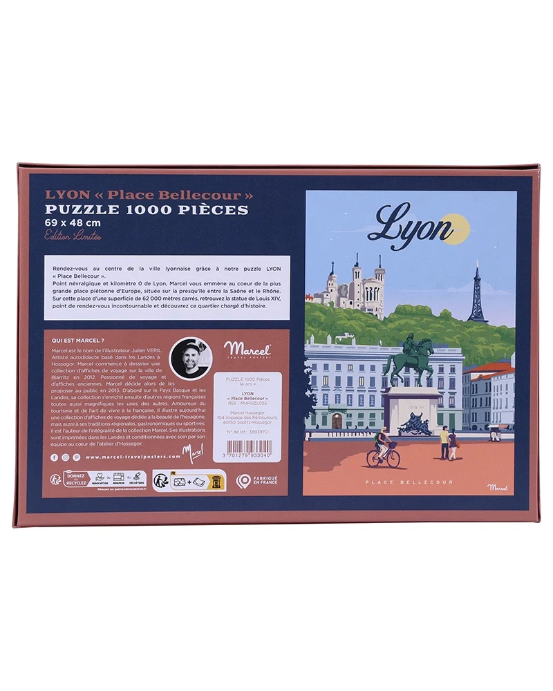 Puzzle LYON "Place Bellecour"