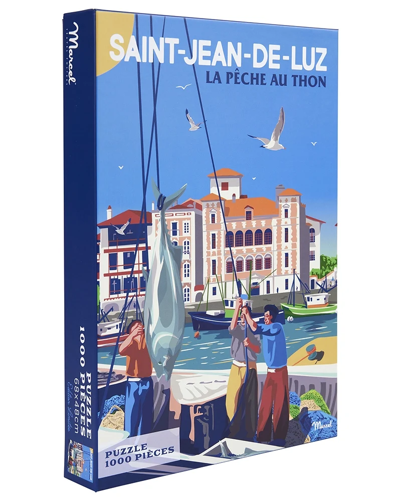 Puzzle SAINT-JEAN-DE-LUZ "La Pêche au Thon"