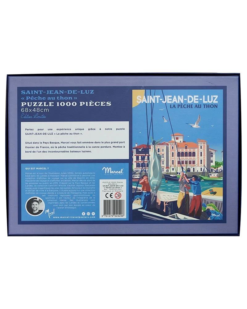 Puzzle SAINT-JEAN-DE-LUZ "La Pêche au Thon"