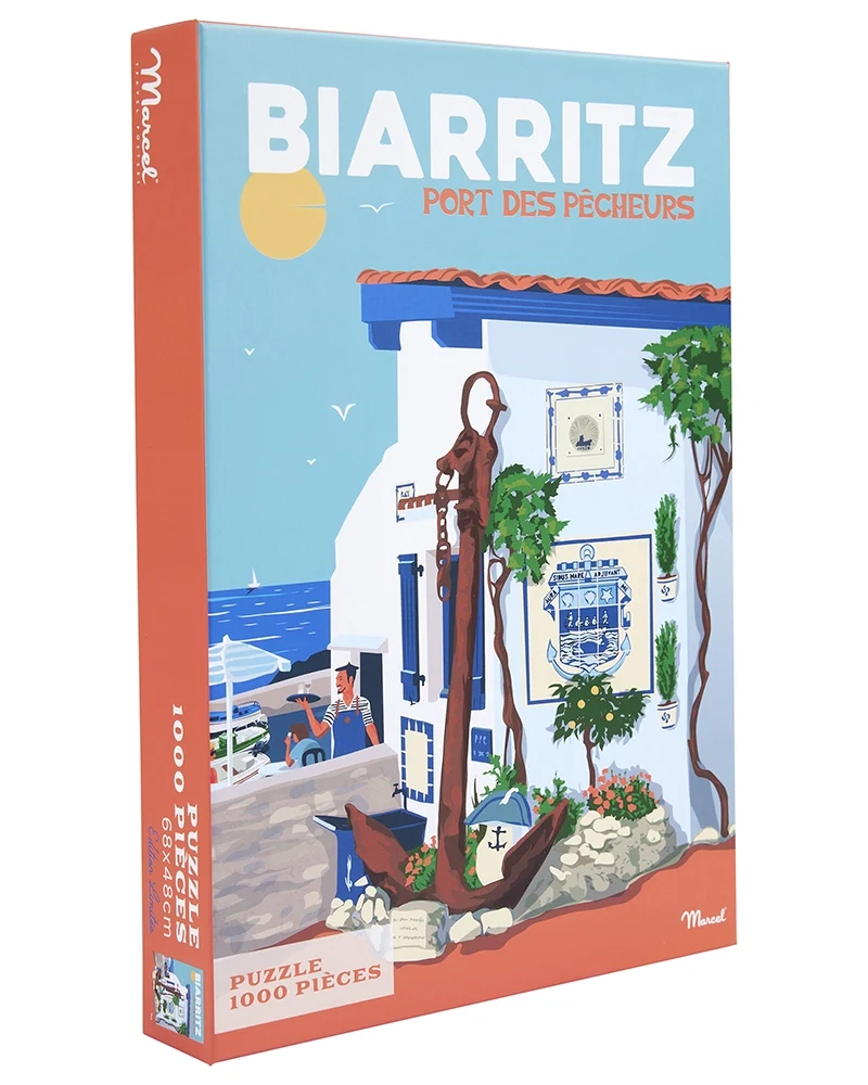 Puzzle BIARRITZ "Port des Pêcheurs"