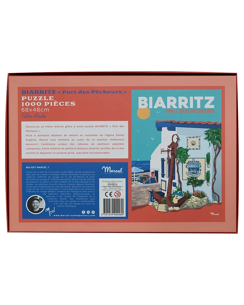 Puzzle BIARRITZ "Port des Pêcheurs"