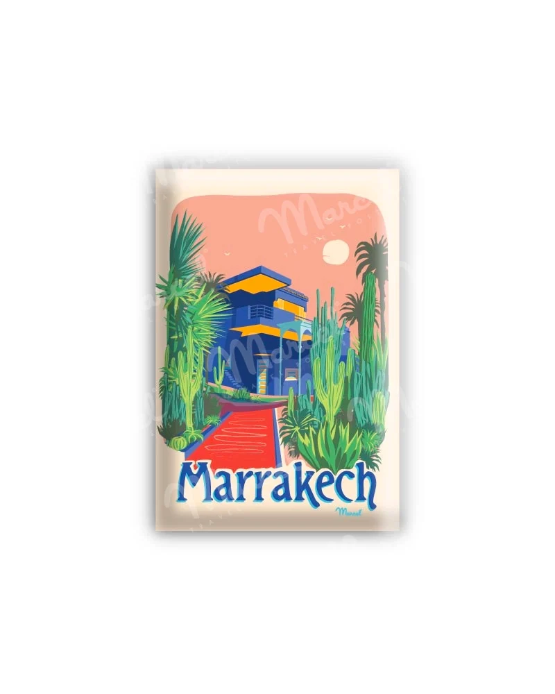 Magnet MARRAKECH "Le Jardin Majorelle"