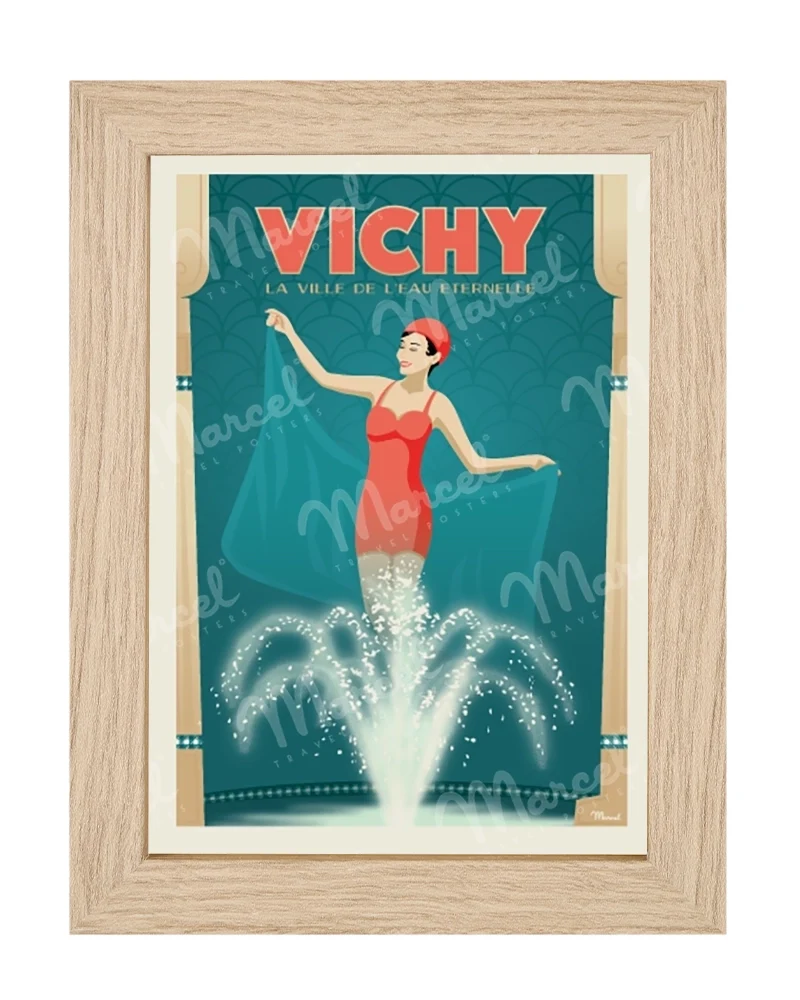 Carte Postale VICHY "L'Eau Eternelle"