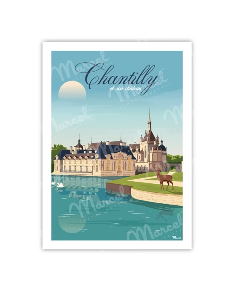 Carte Postale CHANTILLY