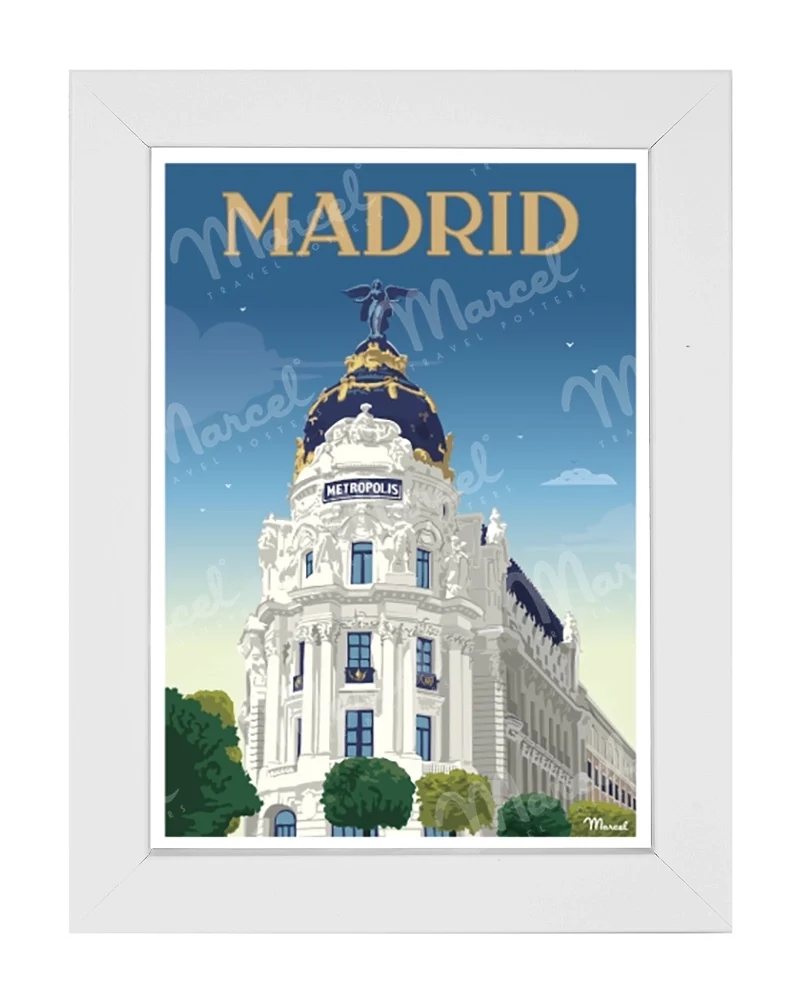 Carte Postale MADRID