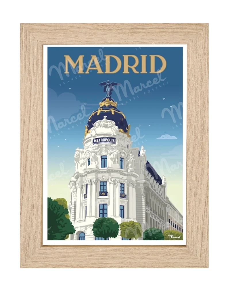 Carte Postale MADRID