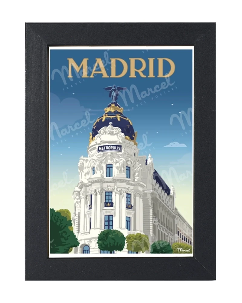 Carte Postale MADRID