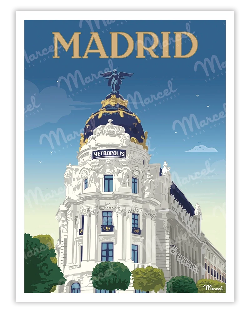 Affiche MADRID