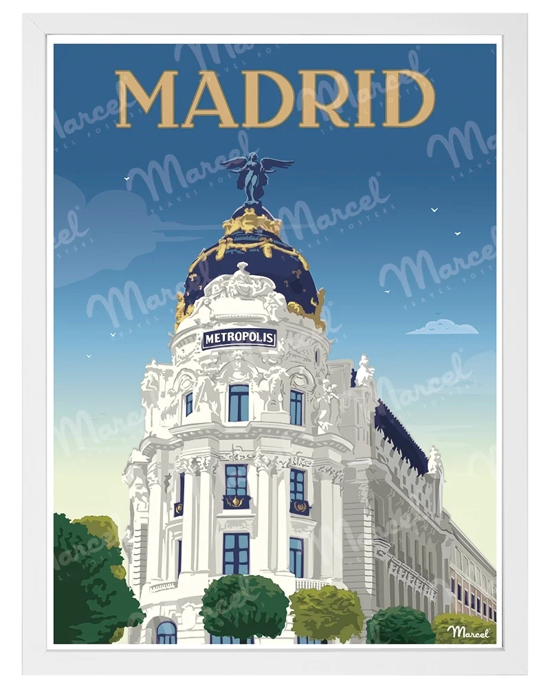 Affiche MADRID