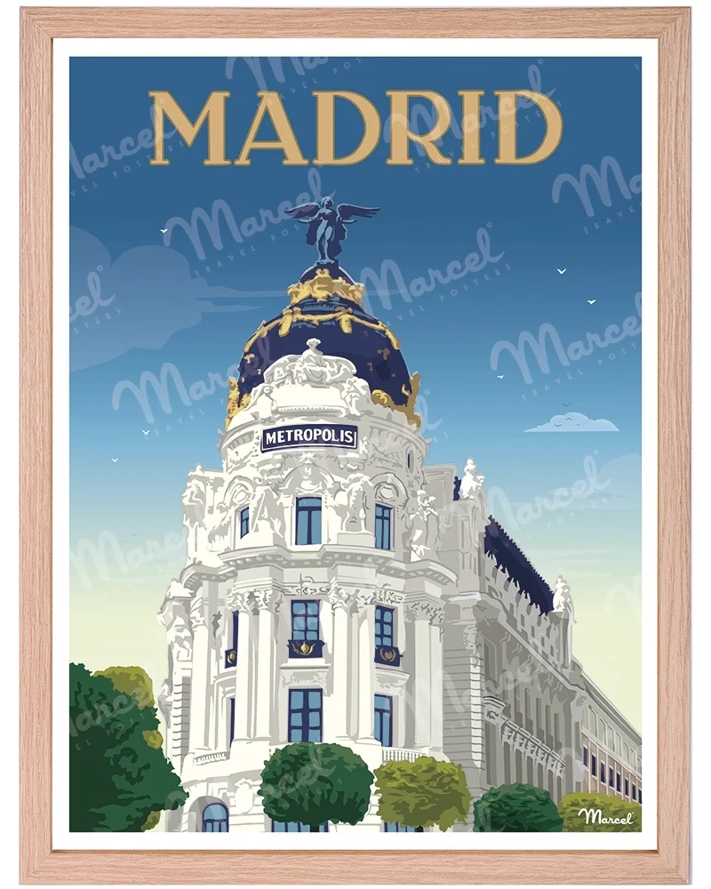 Affiche MADRID