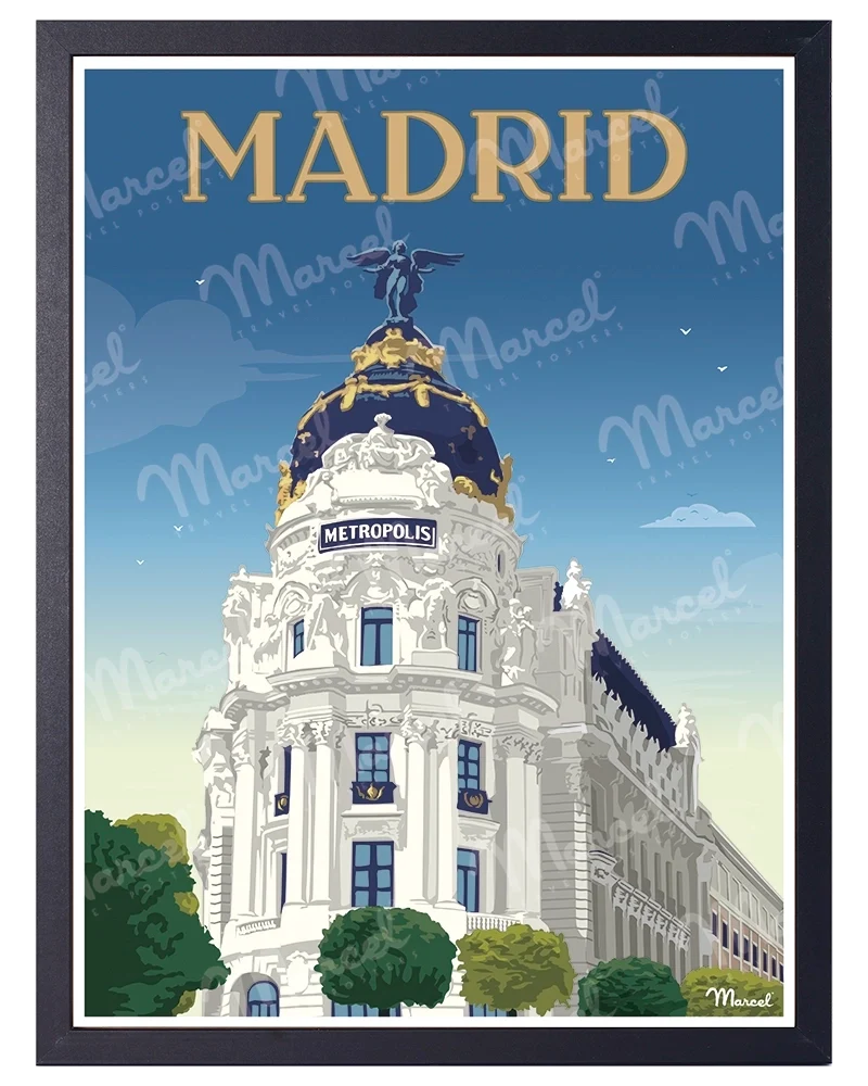 Affiche MADRID