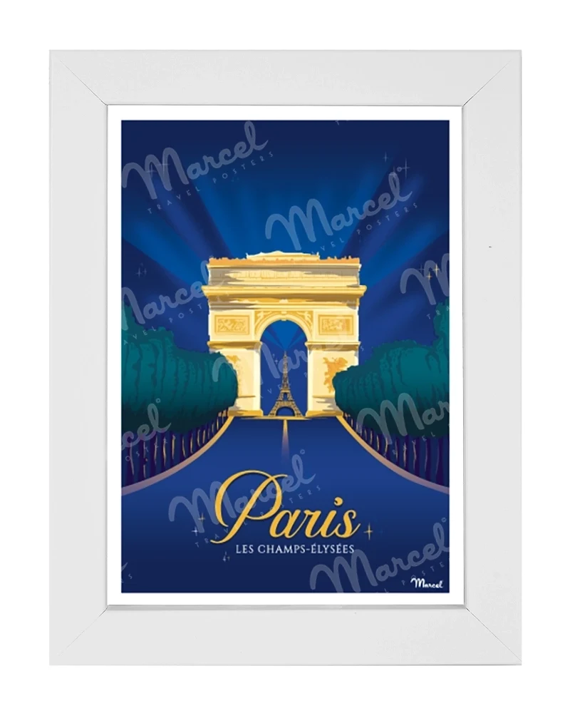 Carte Postale PARIS "Champs-Élysées"