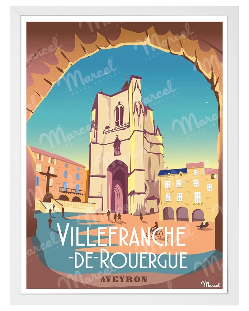 Affiche VILLEFRANCHE-DE-ROUERGUE