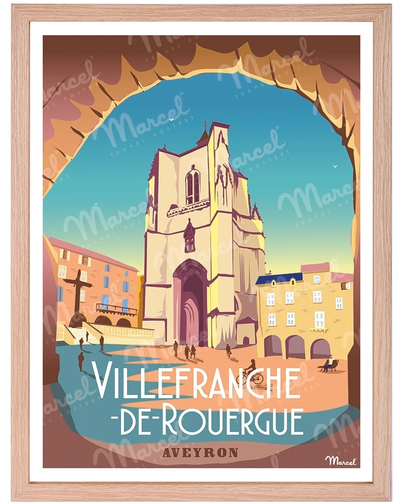Affiche VILLEFRANCHE-DE-ROUERGUE