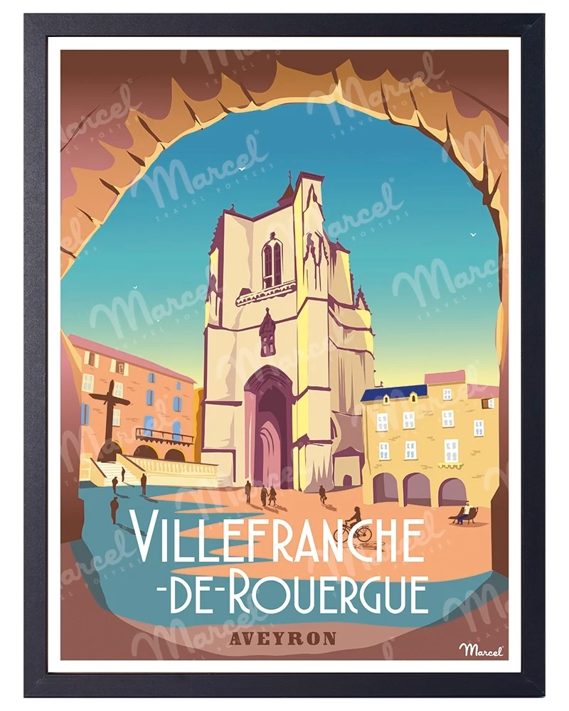 Affiche VILLEFRANCHE-DE-ROUERGUE