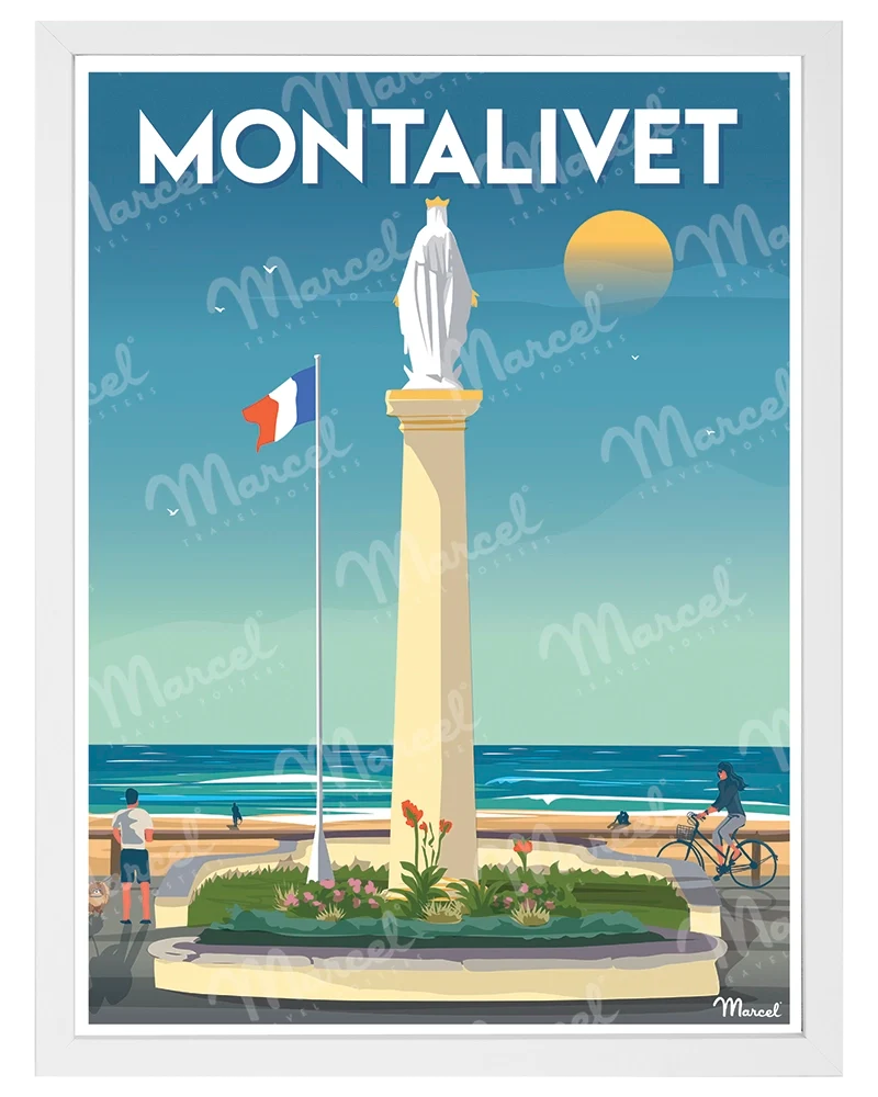 Affiche MONTALIVET "La Colonne"