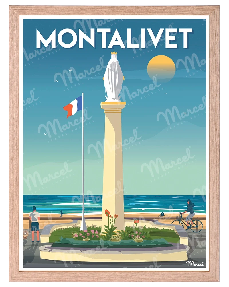 Affiche MONTALIVET "La Colonne"