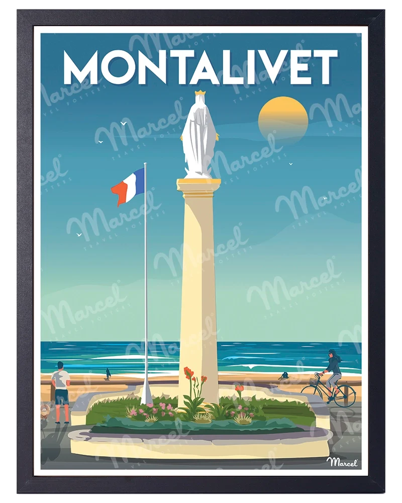 Affiche MONTALIVET "La Colonne"