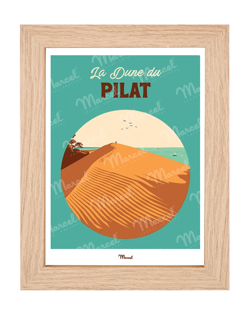 Carte postale Travel Color ARCACHON "la dune du Pilat"