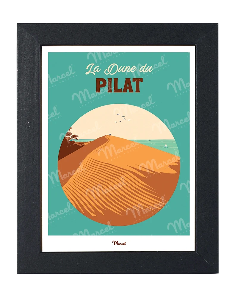 Carte postale Travel Color ARCACHON "la dune du Pilat"