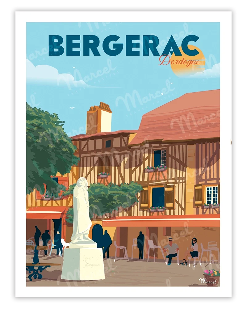 Affiche BERGERAC
