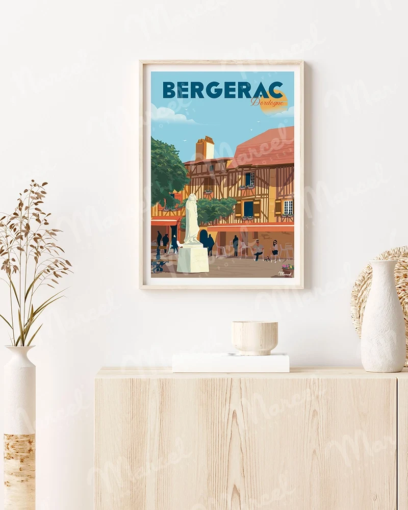 Affiche BERGERAC