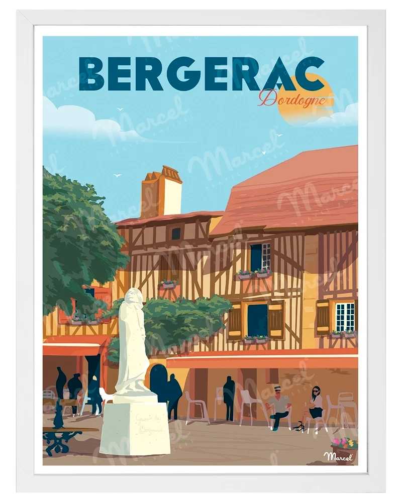 Affiche BERGERAC