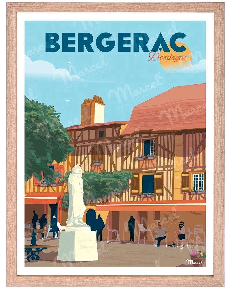 Affiche BERGERAC