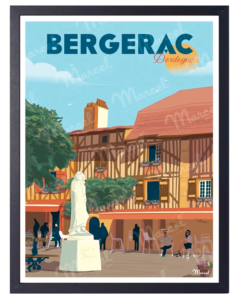Affiche BERGERAC
