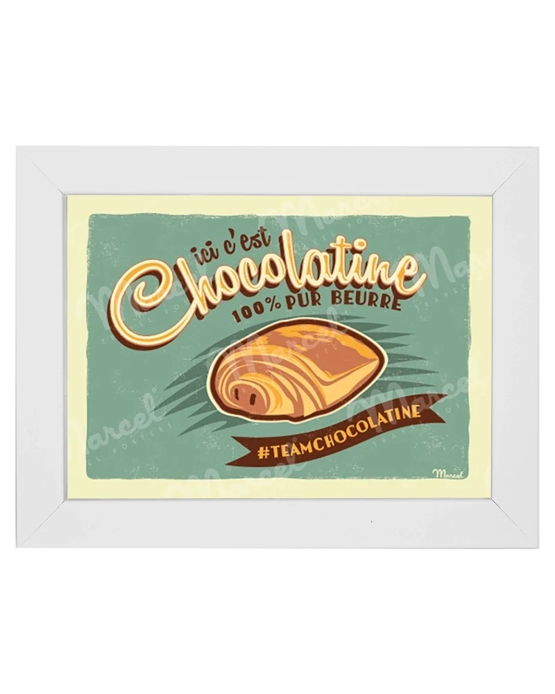 Carte Postale "Ici c'est Chocolatine !"