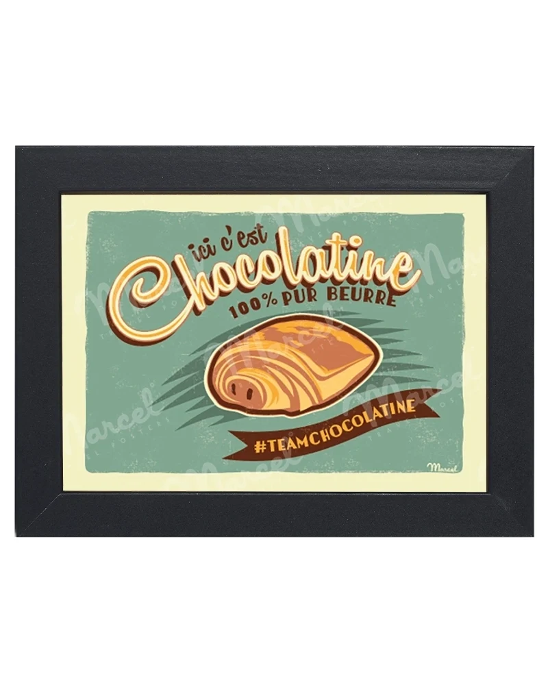 Carte Postale "Ici c'est Chocolatine !"