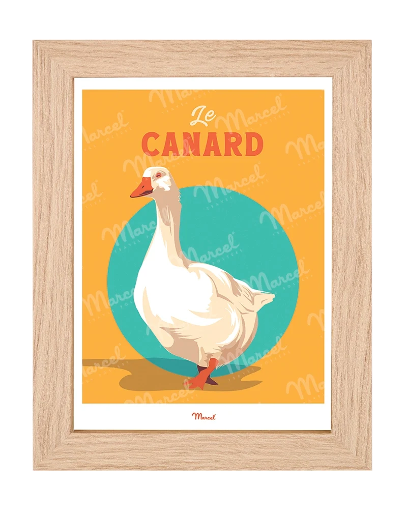Carte Postale Travel Color "Le Canard du Sud-Ouest"
