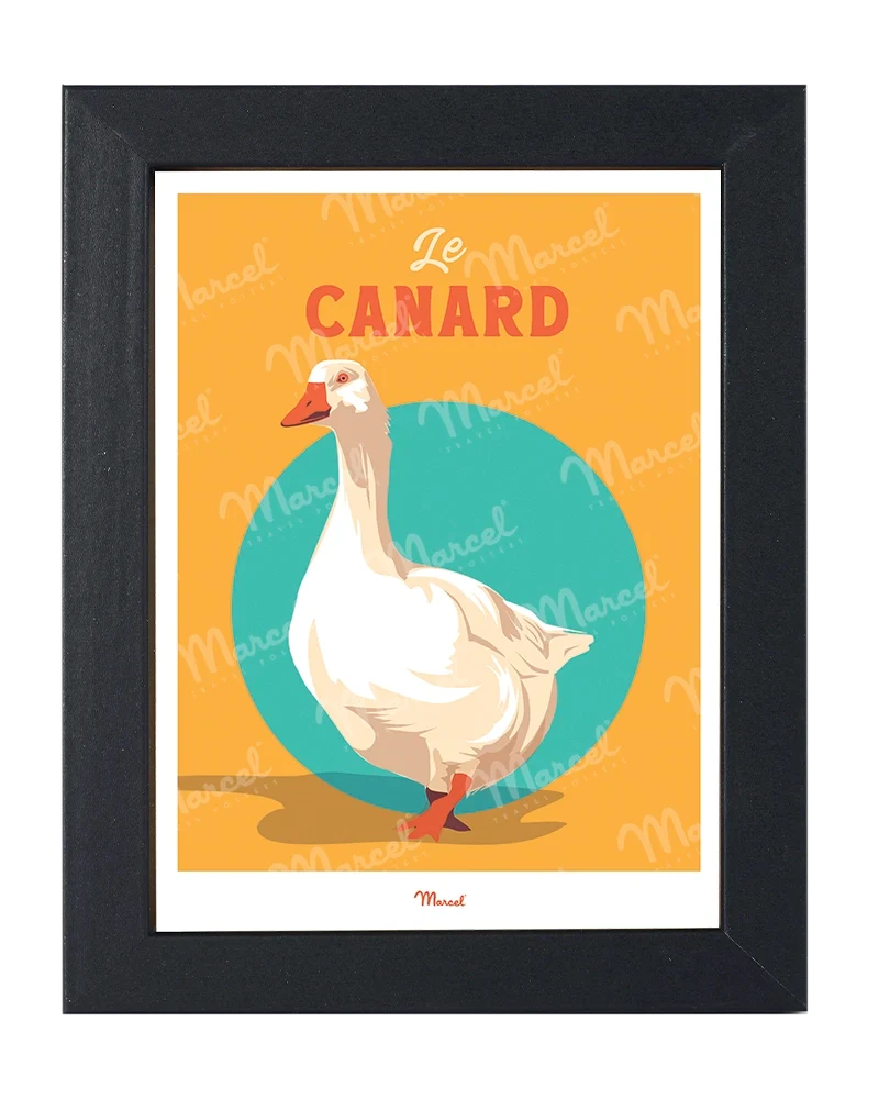 Carte Postale Travel Color "Le Canard du Sud-Ouest"