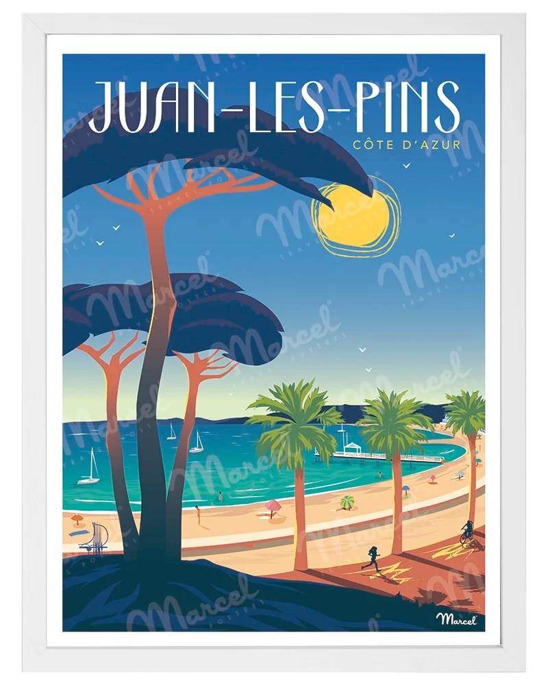 Affiche JUAN-LES-PINS
