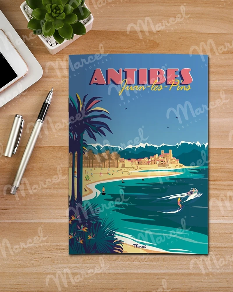 Carnet de Notes A5 48 pages ANTIBES "Juan-Les-Pins"