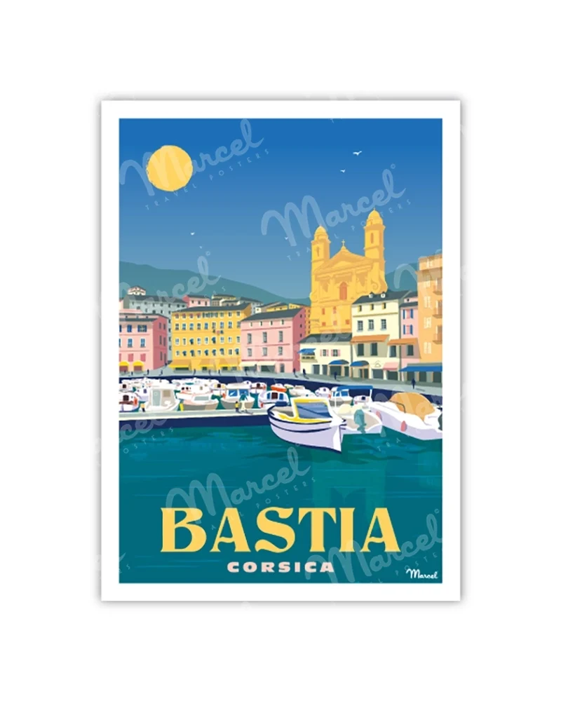 Carte Postale BASTIA