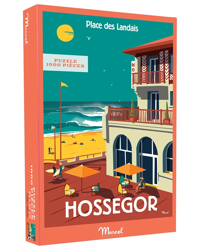 Puzzle HOSSEGOR "Place des Landais"