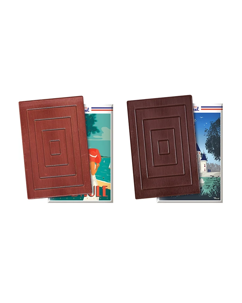 Etui carte de France | 12 mini-tablettes | Sacré Marcel