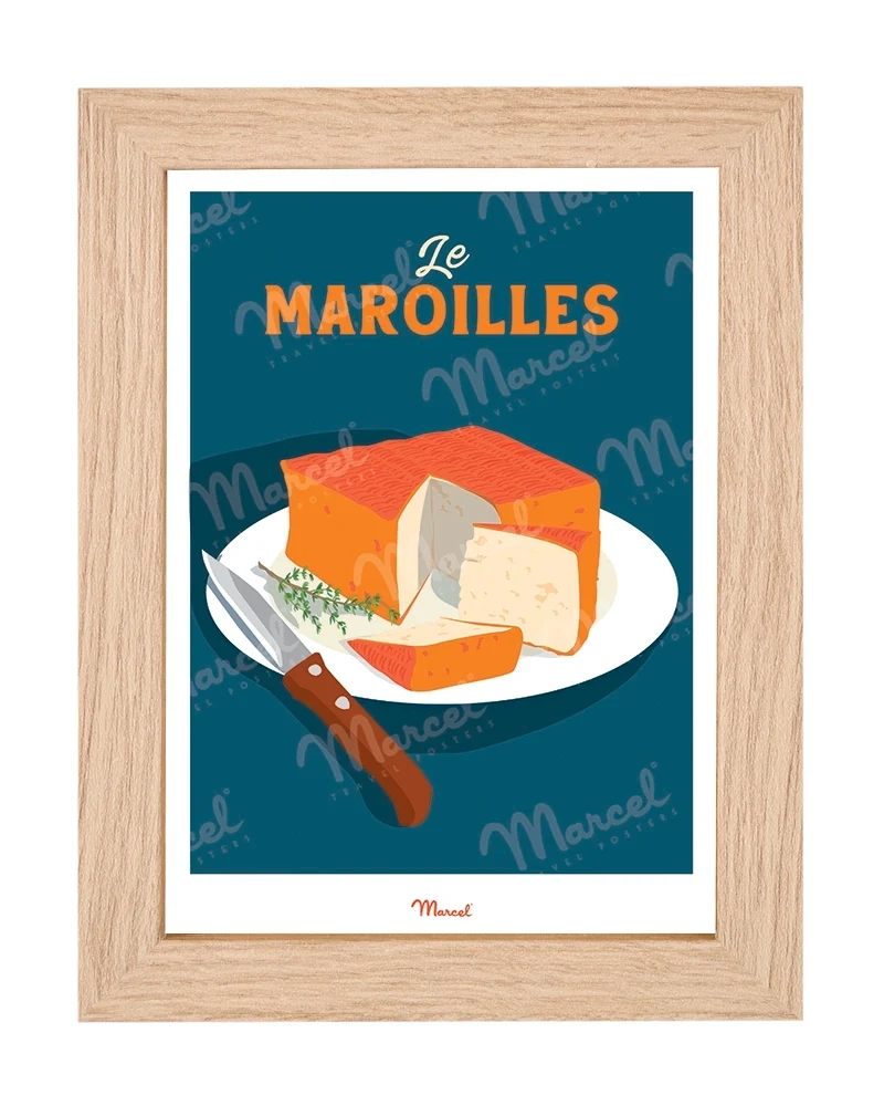 Carte postale Travel Color "Le Maroilles"