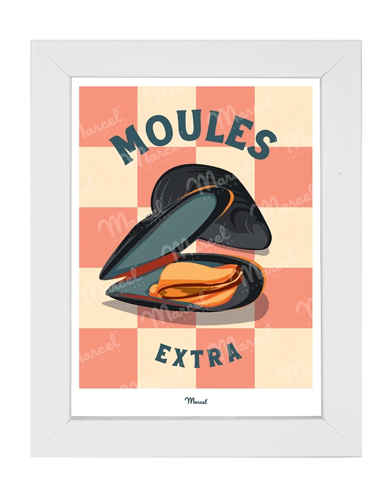 Carte postale Travel Color "Moules"