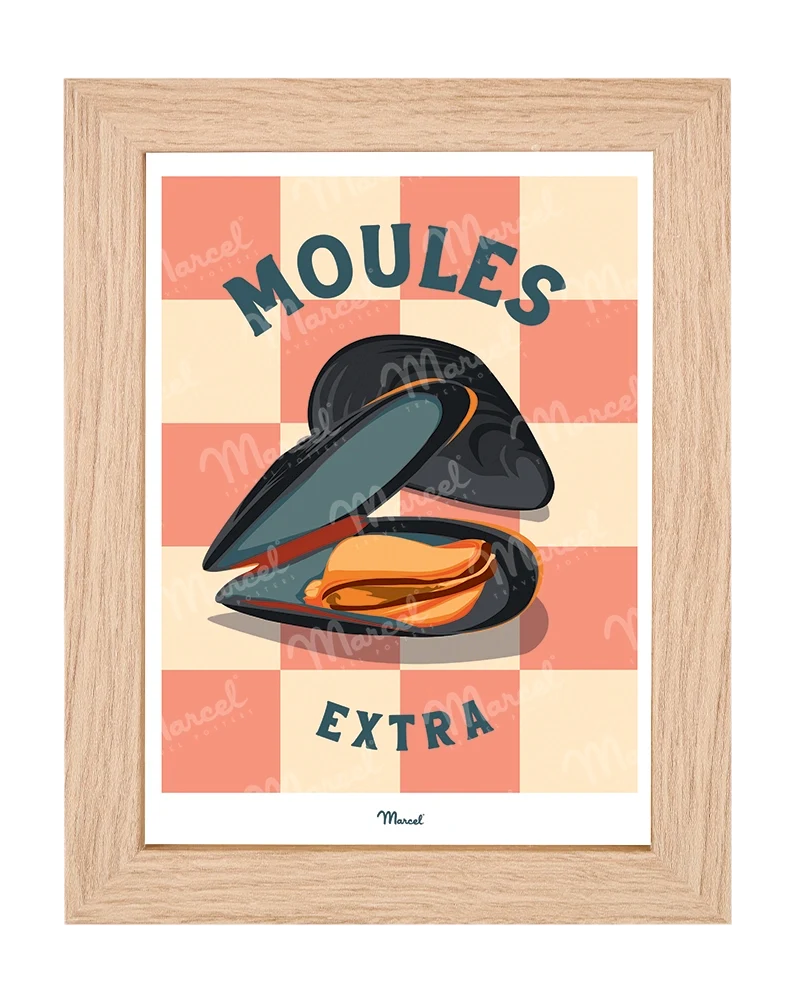 Carte postale Travel Color "Moules"