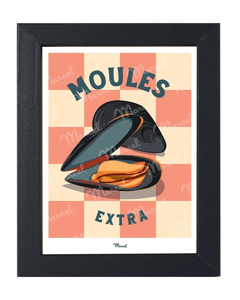 Carte postale Travel Color "Moules"